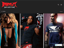 Tablet Screenshot of mmaoutfit.com